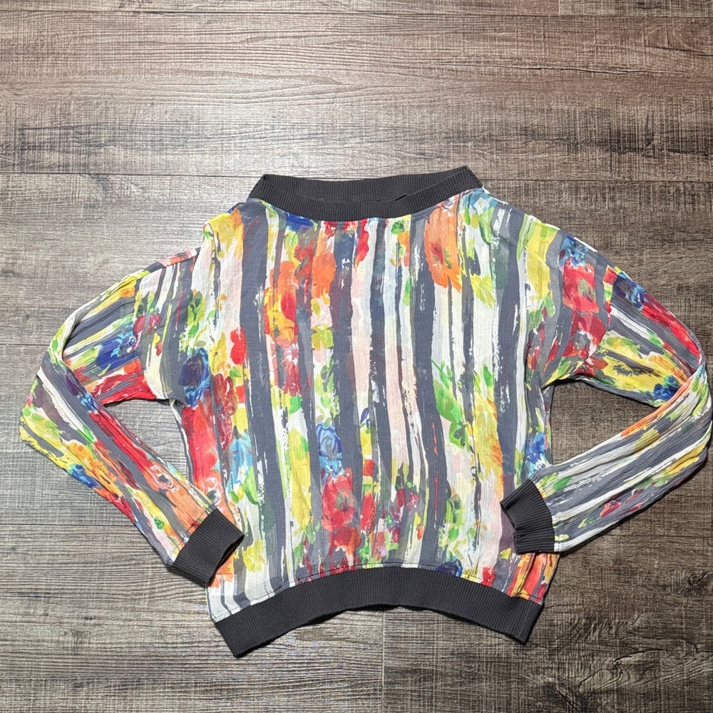 Worth Multicolor Striped Women's Top